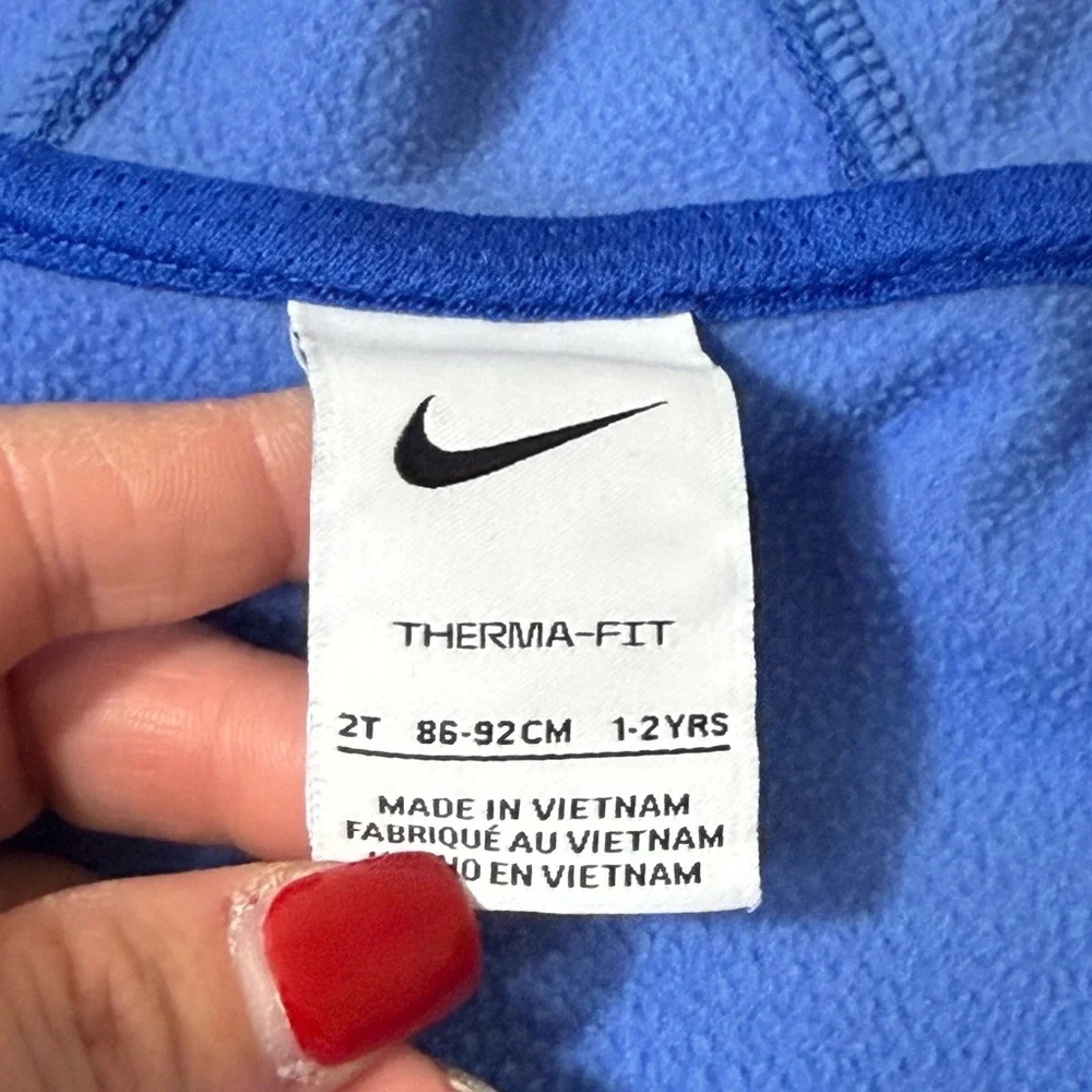 Nike Therma-FIT Blue Hoodie & Jogger Set - Toddler Size 2T